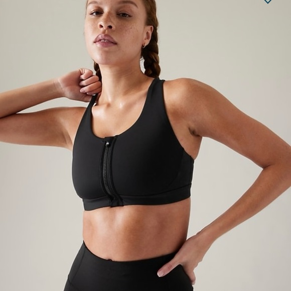Athleta Other - Athleta | Ultimate Zip Front Bra D-DD brand NWT Medium
